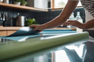 Küchen Arbeitsplatte folieren – Schritt für Schritt Anleitung