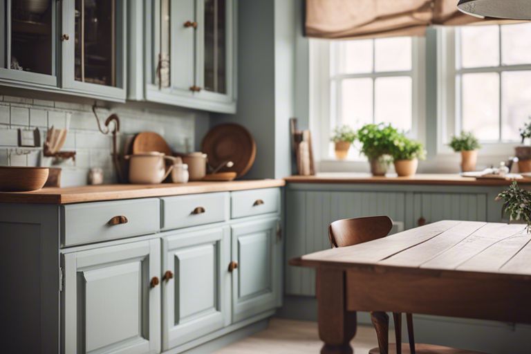 Küchen mit Kreidefarbe streichen – so geht Küchen Makeover