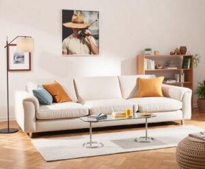 Sofa-Vielfalt: Breitcord, Samt & Co. für gemütliche Stunden