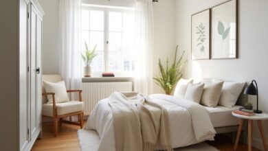 Kleines Schlafzimmer einrichten - Die besten Tipps