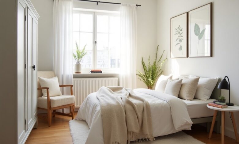 Kleines Schlafzimmer einrichten - Die besten Tipps