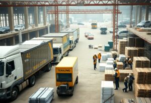 Baustellenlogistik: Die Plannung ist wichtig für den Projekterfolg
