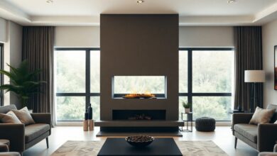 Kamin ohne Schornstein: Diese Möglichkeiten gibt es