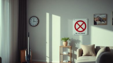 Staubsaugen am Sonntag: Was ist erlaubt?