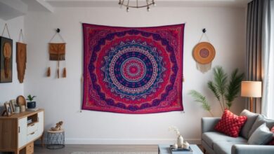 Wandteppich und Wandbehang als moderne Deko