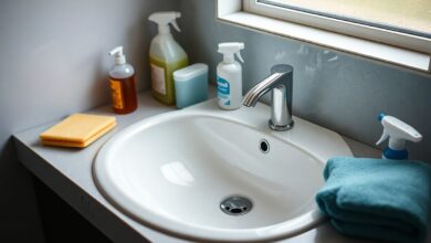 waschbecken reinigen jedes material wird sauber tdg