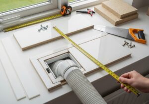 Klimaanlage: Fensterabdichtung selbst bauen