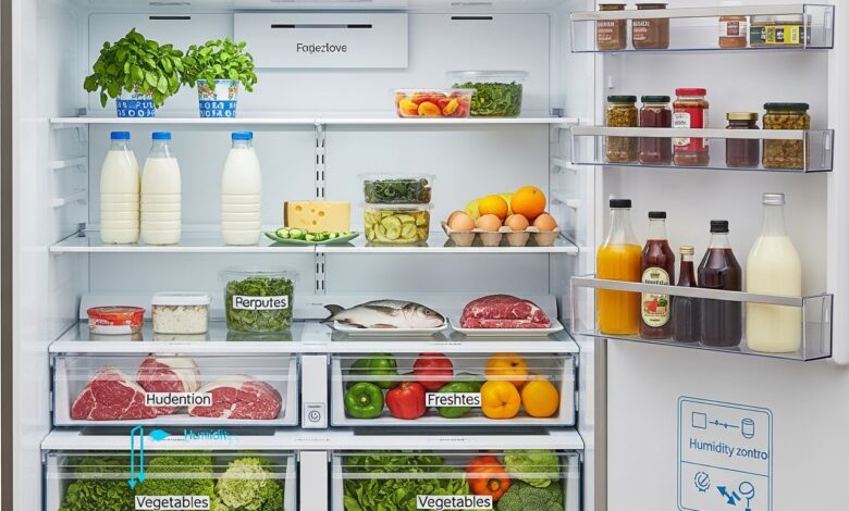 Kühlschrank richtig einräumen - Klimazonen perfekt nutzen