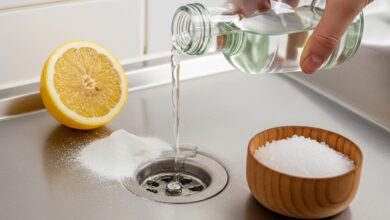 Abfluss reinigen: Frei mit Hausmittel statt Chemie