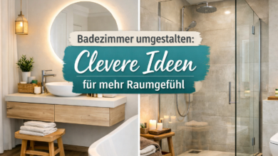 Badezimmer umgestalten: Clevere Ideen für mehr Raumgefühl