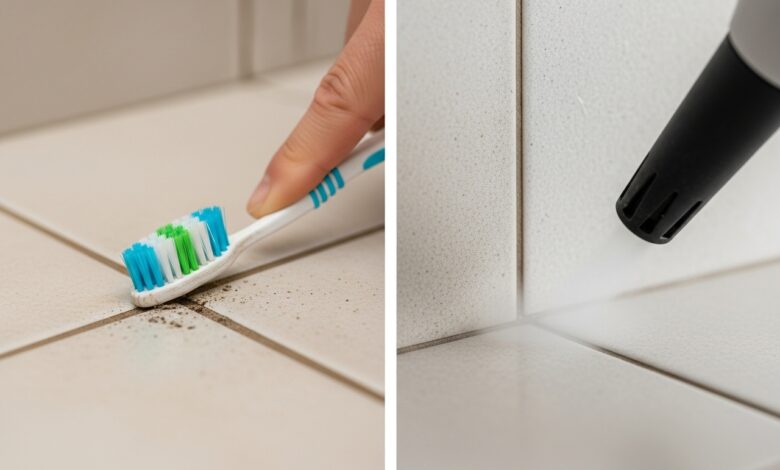Fliesenfugen reinigen: So werden sie strahlend sauber!
