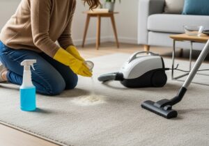 Neuer Teppich stinkt? So kann man den Geruch entfernen