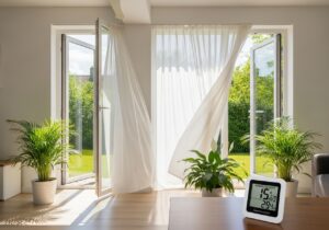 Sommer: Richtig lüften gegen Feuchte