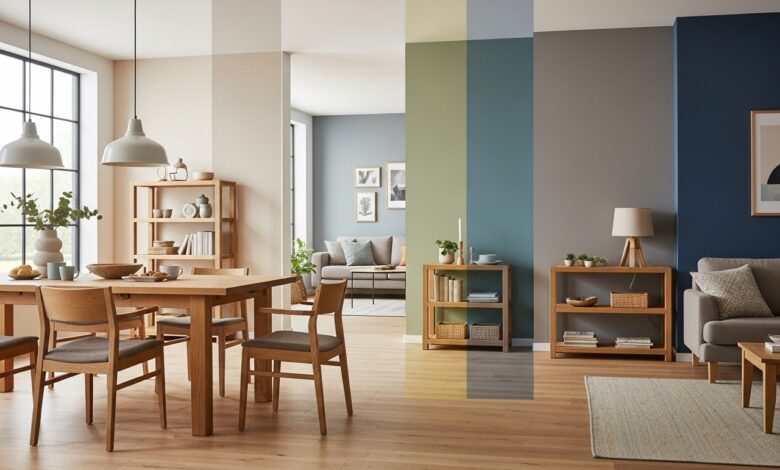 Welche Wandfarbe passt zu Eiche?