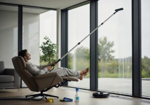 Fenster putzen für Faule