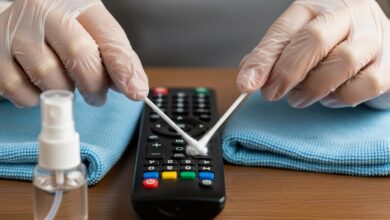 Fernbedienung reinigen: So geht's richtig!