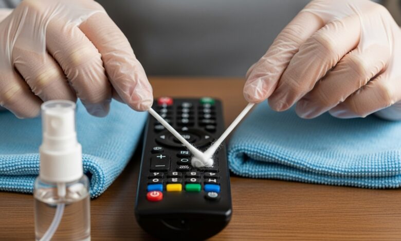 Fernbedienung reinigen: So geht's richtig!