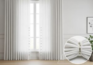 Gardinen zu lang? Trick zum kürzen ohne nähen!
