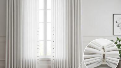 Gardinen zu lang? Trick zum kürzen ohne nähen!