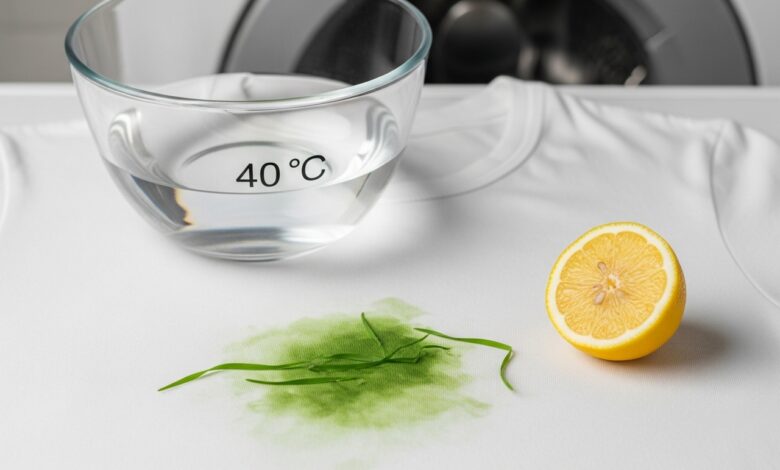 Grasflecken entfernen: So geht’s!