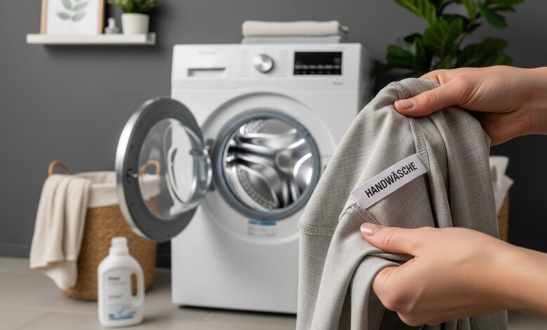 Handwäsche in der Maschine: So geht’s