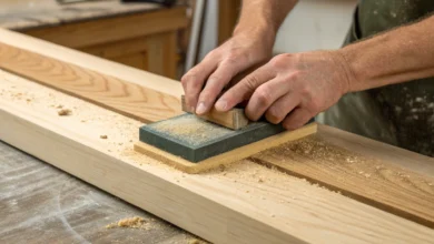 Holz richtig schleifen: So geht’s!