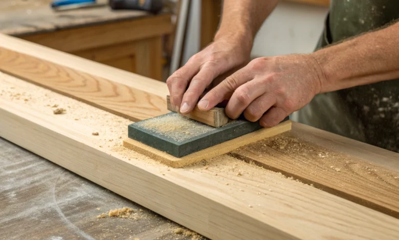 Holz richtig schleifen: So geht’s!