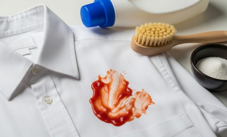 Ketchupflecken entfernen – so klappt’s bei Kleidung, Sofa und Teppich