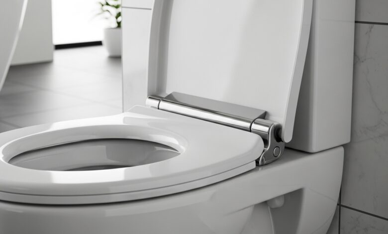 Klodeckel mit Absenkautomatik