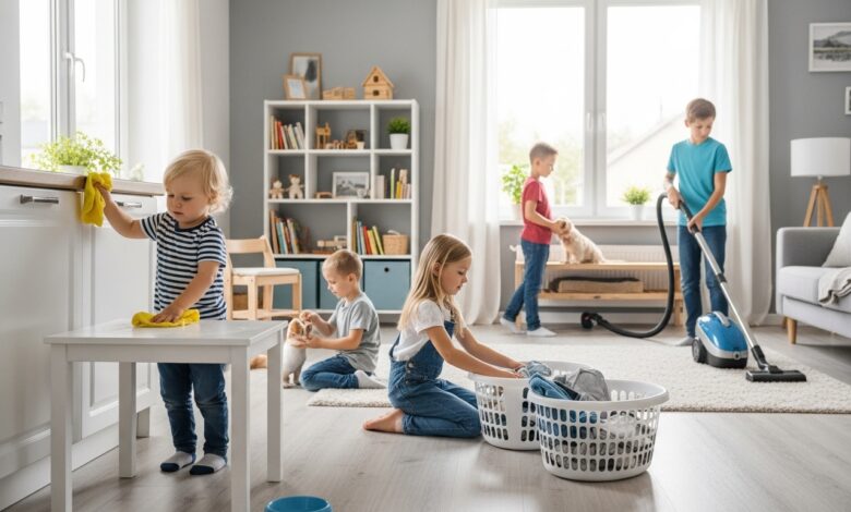 Altersgerechte Aufgaben im Haushalt