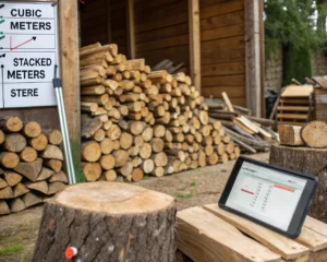 Brennholz richtig umrechnen: FM, RM, SRM