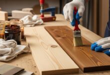Holz richtig färben – So gelingt’s perfekt