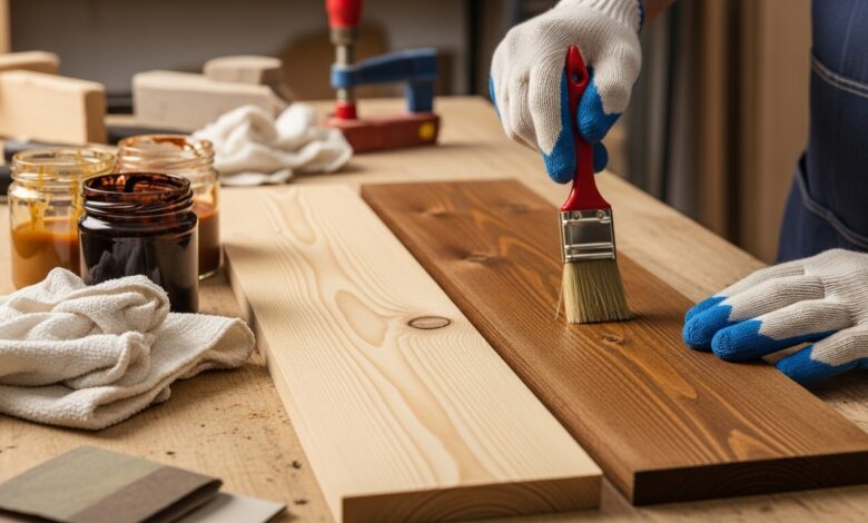 Holz richtig färben – So gelingt’s perfekt