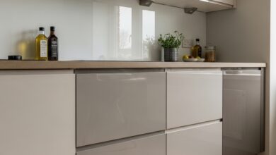 Küchenfronten harmonisch folieren
