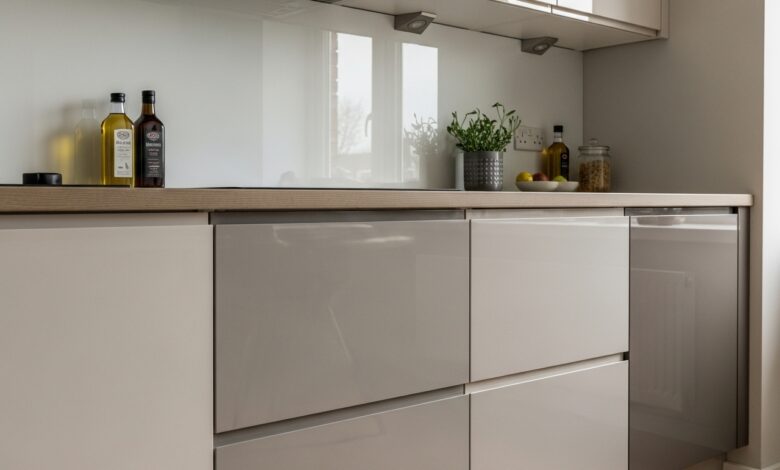 Küchenfronten harmonisch folieren