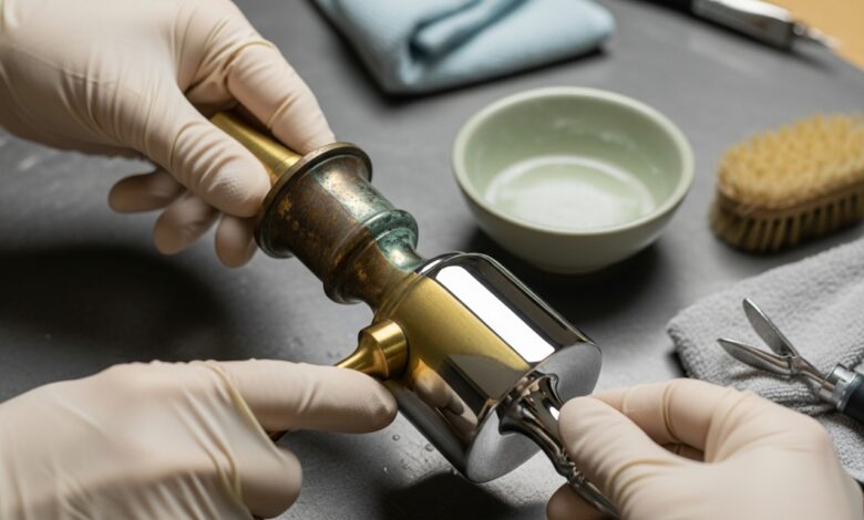 Messing reinigen – So glänzt es wieder