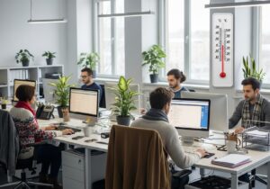 Mindesttemperatur Büro: Wie kalt darf es sein?