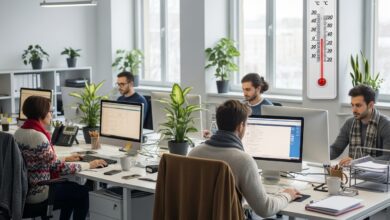 Mindesttemperatur Büro: Wie kalt darf es sein?
