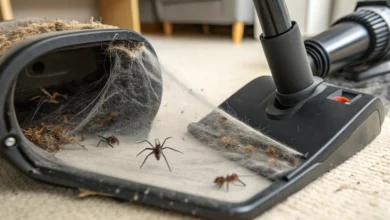 Sterben Spinnen im Staubsauger wirklich?
