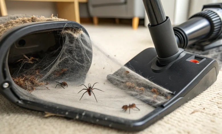Sterben Spinnen im Staubsauger wirklich?