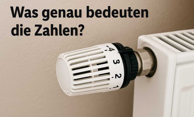 Thermostat-Zahlen verstehen: So regeln Sie richtig