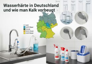 Einfluss der Wasserhärte in Deutschland und wie man Kalk vorbeugt