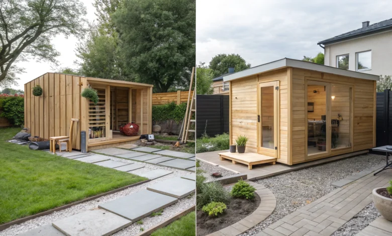 Gartensauna: Selber bauen oder kaufen?