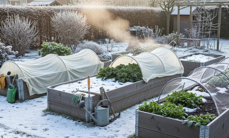 Was tun mit Hochbeeten im Winter?