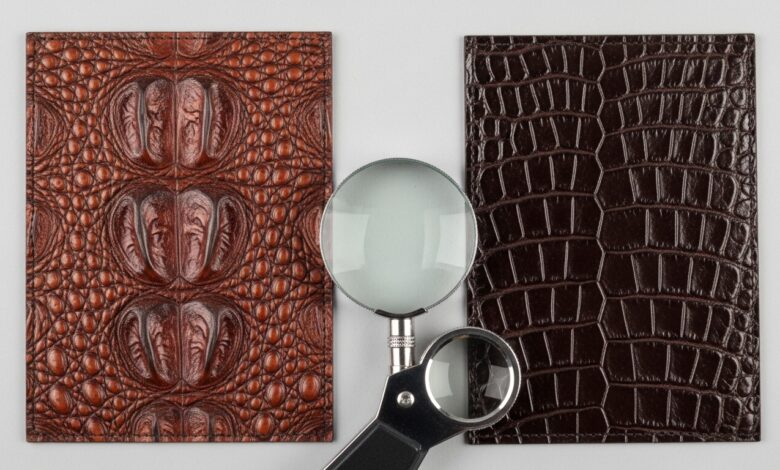 Echtes Krokodilleder erkennen: So unterscheidest du Original von Imitat