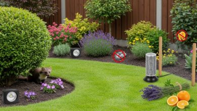 Marder im Garten vertreiben