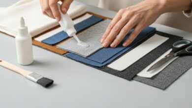 Stoff kleben leicht gemacht - So geht's!