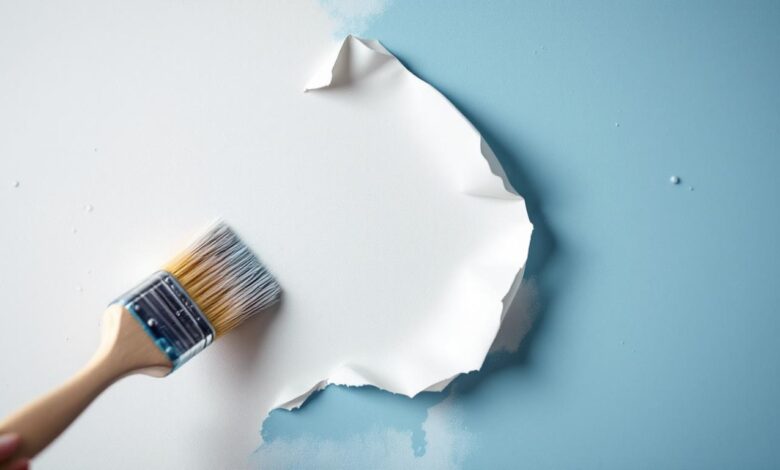Tapete löst sich beim Streichen: Ursachen und Lösungen
