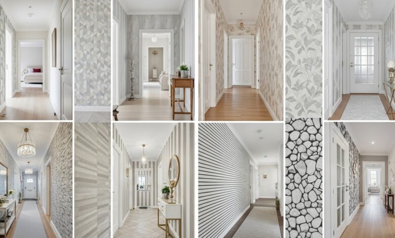 Tapeten im Flur: Stilvolle Ideen & Tipps