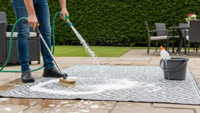 Teppich aus Polypropylen reinigen